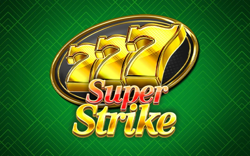 777 SuperStrike is a high volatility slot offering big winning potential with fast and engaging gameplay.