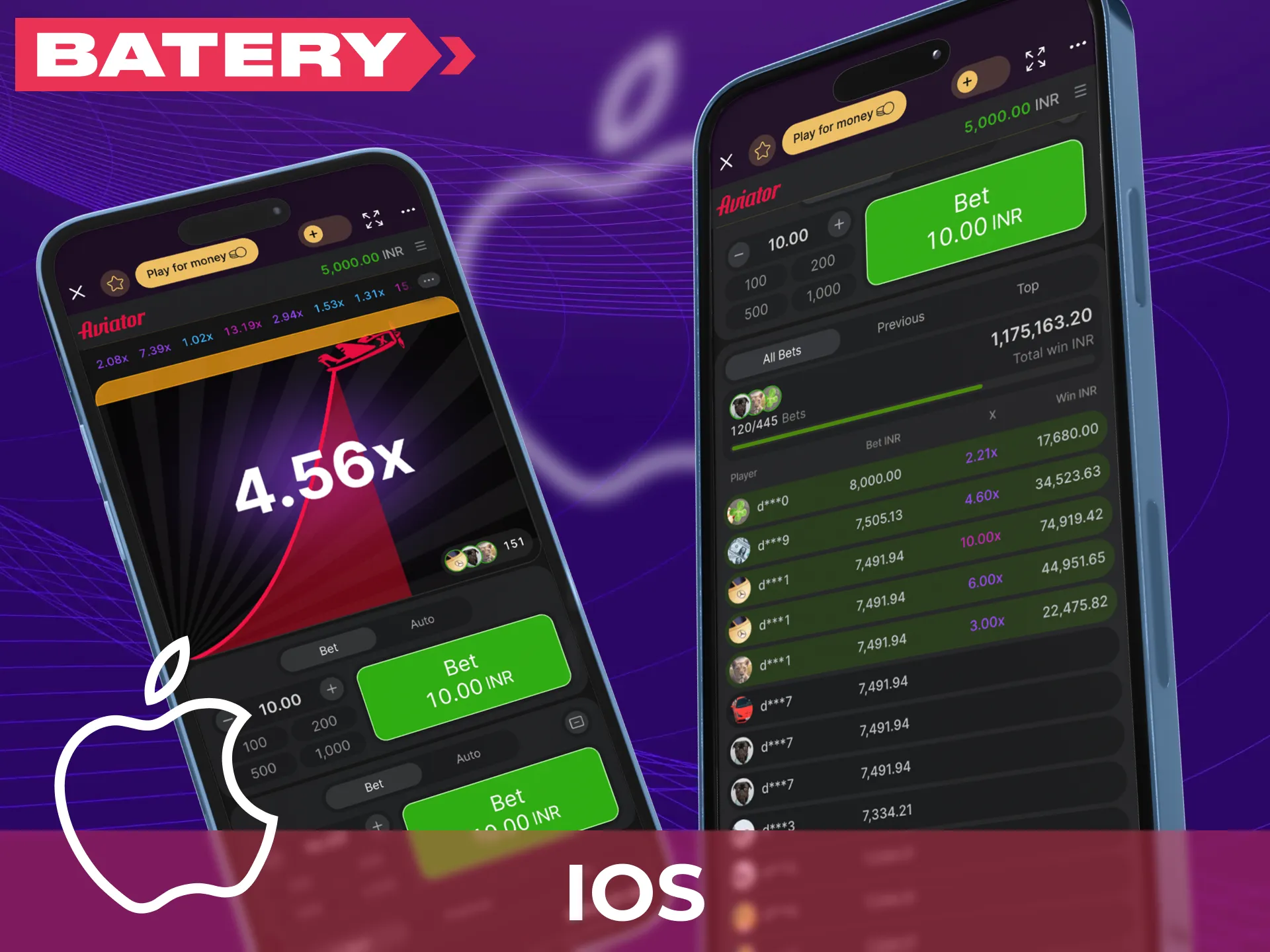 Get the official link to download and install Aviator on iOS.