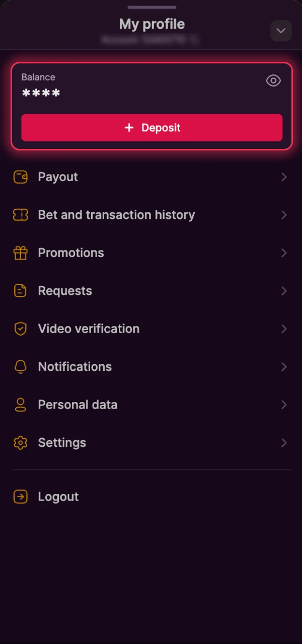 Check credit and verification for your successful Batery deposit funds.