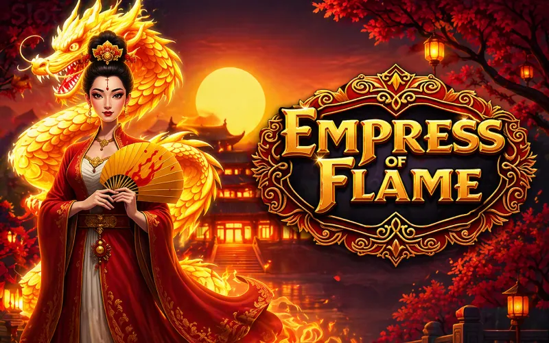 Experience the heat of the Empress of Flame slot with its fiery symbols and royal rewards.