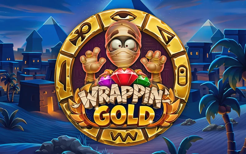 Play the exciting Wrappin' Gold game at Batery and win big prizes.